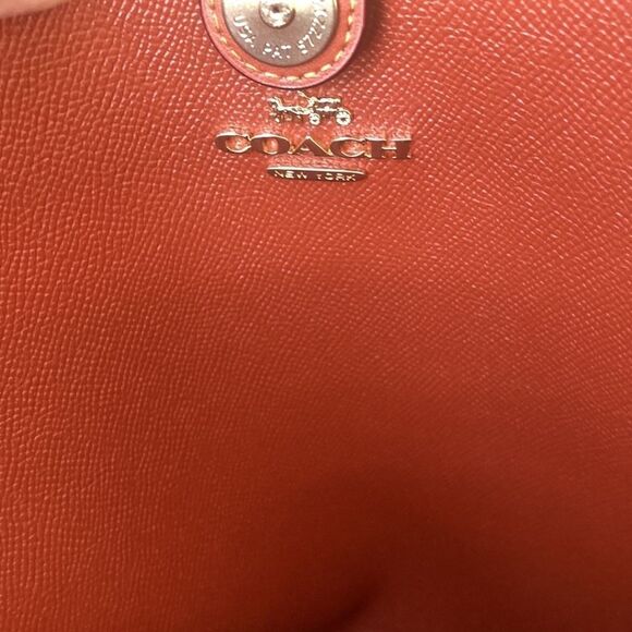 Coach City Tote Bag Purse In Signature Canvas With Sticker Print - Picture 9 of 9